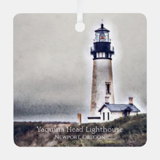 Yaquina Head Lighthouse Newport Oregon Ornament Aus Metall