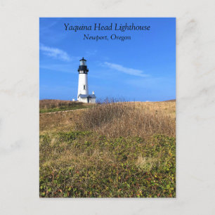 Yaquina Head Lighthouse, Newport, Oregon Postcard Postkarte