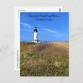 Yaquina Head Lighthouse, Newport, Oregon Postcard Postkarte (Vorne/Hinten)