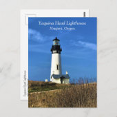 Yaquina Head Lighthouse, Newport, Oregon Postcard Postkarte (Vorne/Hinten)