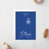 Yaquina Head Lighthouse - Oregon - AD Mitteilungskarte (Vorderseite/Rückseite Beispiel)