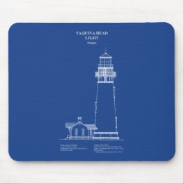Yaquina Head Lighthouse - Oregon - AD Mousepad