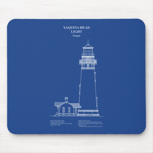 Yaquina Head Lighthouse - Oregon - AD Mousepad (Vorne)