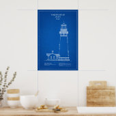Yaquina Head Lighthouse - Oregon - AD Poster (Küche)