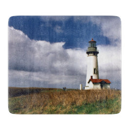Yaquina Head Lighthouse, Oregon Cutting Board Schneidebrett