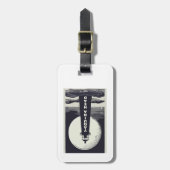 Yaquina Head Lighthouse Oregon Moon Gepäckanhänger (Vorderseite vertikal)