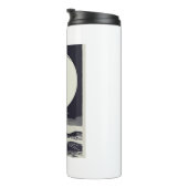 Yaquina Head Lighthouse Oregon Moon Thermosbecher (Nach rechts gedreht)