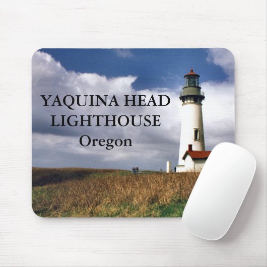 Yaquina Head Lighthouse, Oregon Mousepad (Mit Mouse)