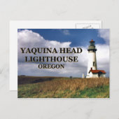 Yaquina Head Lighthouse, Oregon Postcard Postkarte (Vorne/Hinten)