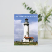 Yaquina Head Lighthouse, Oregon Postkarte (Stehend Vorderseite)