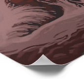 Yaquina Head Lighthouse, Oregon - Reiseplakat Poster (Ecke)