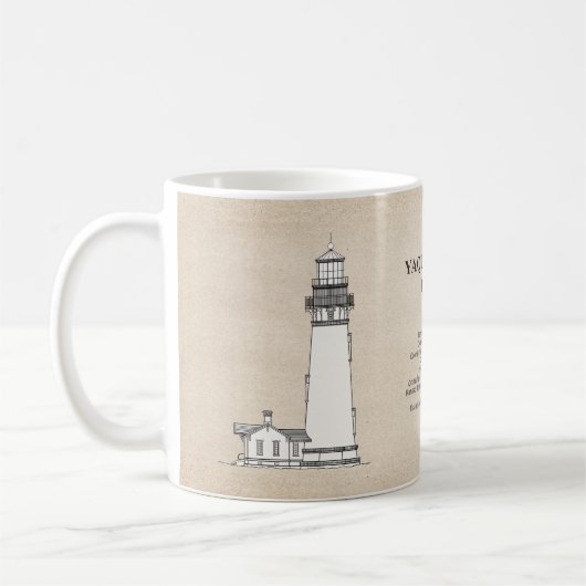 Yaquina Head Lighthouse - Oregon - SBD Kaffeetasse (Links)