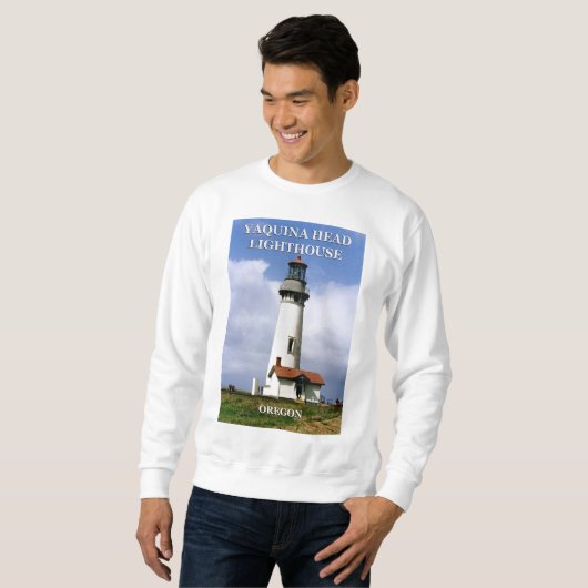 Yaquina Head Lighthouse, Oregon Sweatshirt (Vorne ganz)