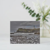 Yaquina Head Lighthouse Postkarte (Stehend Vorderseite)
