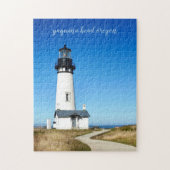 Yaquina Head Script Lighthouse Jigsaw Puzzle (Vertikal)