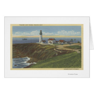 Yaquina helles Haus auf Yaquina Kopf