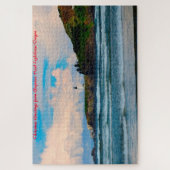 Yaquina Lighthouse Oregon. Weihnachtsgrüße Puzzle (Vertikal)