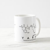 Yara Peptidname Tasse (VorderseiteRechts)