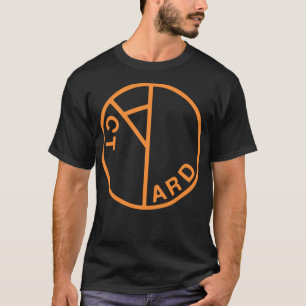 Yard act Logo orange der Überladung Essential T-Sh T-Shirt