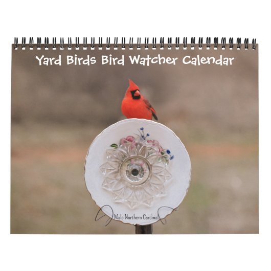 Yard Birds Bird Watcher Calendar Kalender (Titelbild)