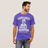 Yard Dart World Champion Shirt Funny Gift (Vorne ganz)