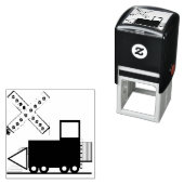 Yard diesel permastempel (Beispiel)