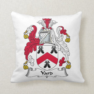 Yard-Familienwappen Kissen