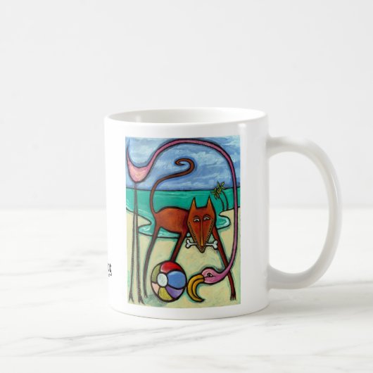 Yard-Hund: Kaffee-Tasse Kaffeetasse (Rechts)
