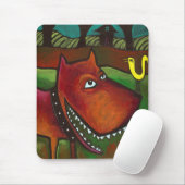 Yard-Hund: Mausunterlage Mousepad (Mit Mouse)