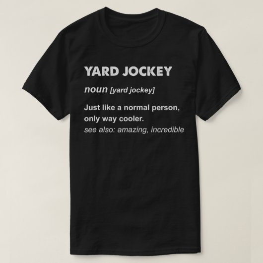 Yard Jockey T-Shirt (Design vorne)