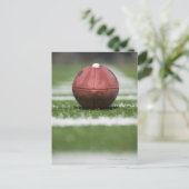 Yard Line Marker Postkarte (Stehend Vorderseite)