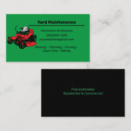 Yard Maintenance Visitenkarte