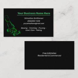 Yard Maintenance Visitenkarte