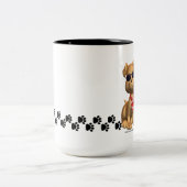 Yard-Roller-Kaffee-Tasse Zweifarbige Tasse (Mittel)