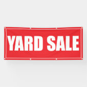 Yard Sale Außenbanner Banner (Horizontal)