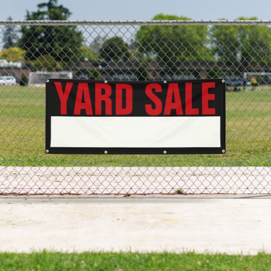 Yard Sale Banner (Insitu)