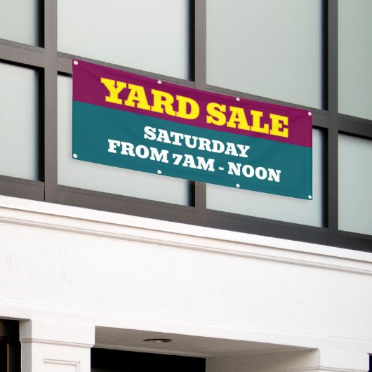 Yard Sale Custom Banner (Äußeres Gebäude)