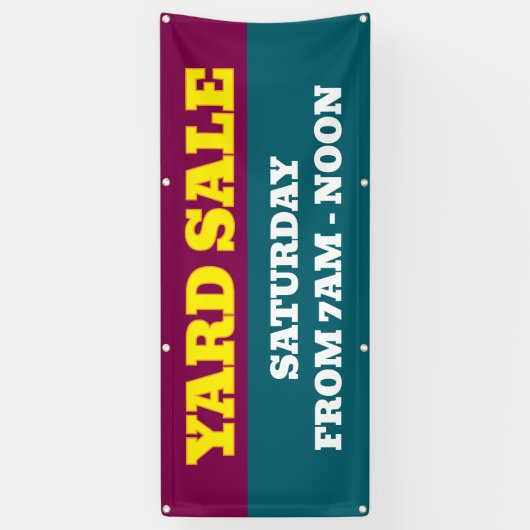 Yard Sale Custom Banner (Vertikal)