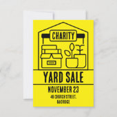Yard Sale Einladung (Vorderseite)