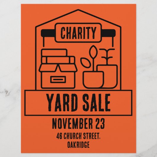 Yard Sale Flyer (Vorne)