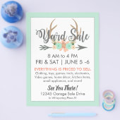 Yard Sale Flyer Template (Einzeln)