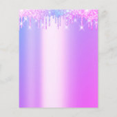 Yard Sale Garage Verkauf Holograph Tropfens Pinky Flyer (Hinten)