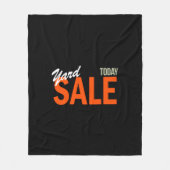Yard Sale Heute Fleecedecke (Vorderseite)
