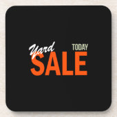Yard Sale Heute Getränkeuntersetzer (Vorderseite)