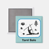 Yard Sale Magnet (Vorderseite/Rückseite)