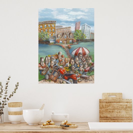 Yard Sale - Poster (Küche)