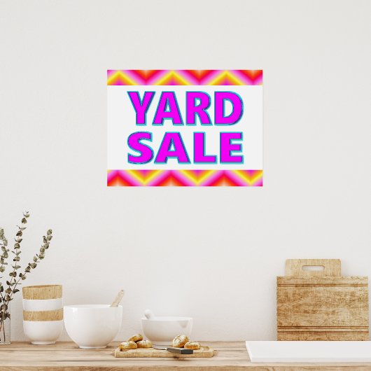 Yard Sale Poster (Küche)