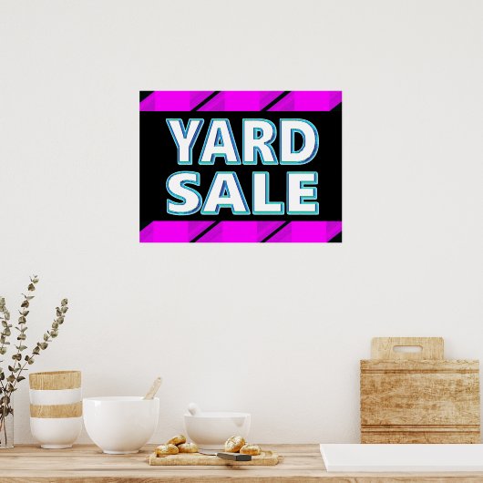 Yard Sale Poster (Küche)