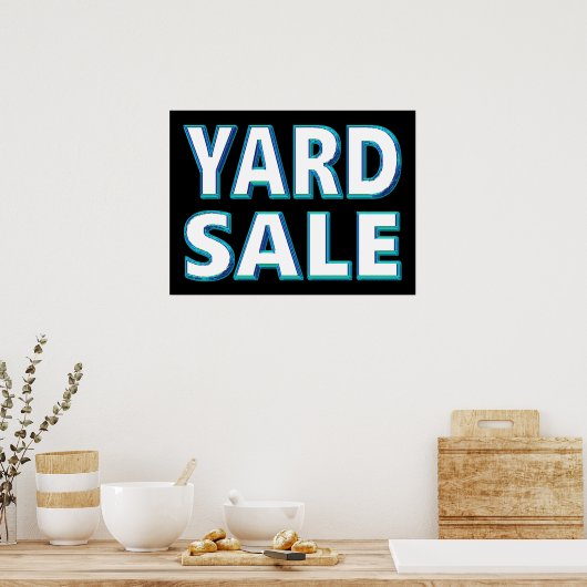 Yard Sale Poster (Küche)