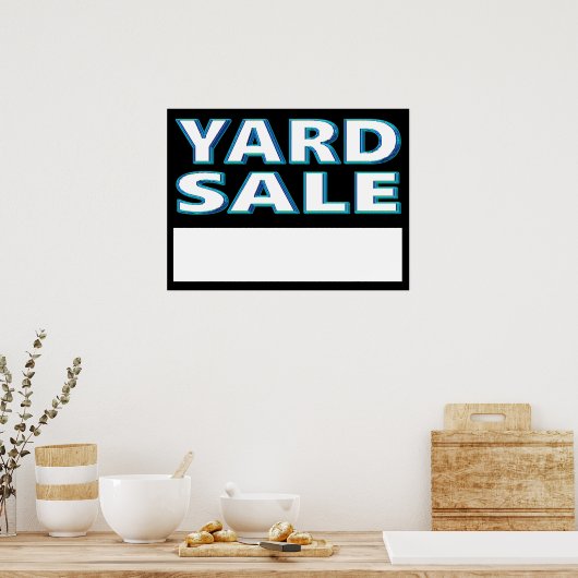 Yard Sale Poster (Küche)